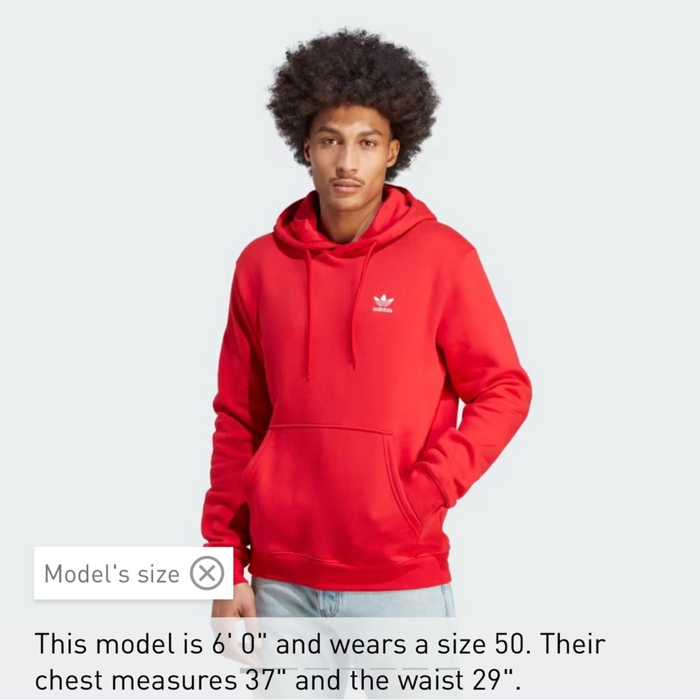 Adidas Trefoil Essentials Hoodie w/ tags